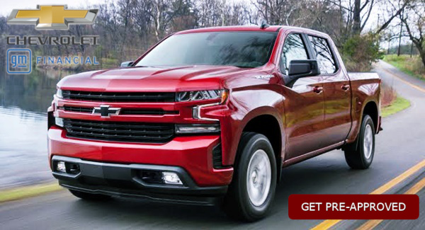 Get Chevrolet GM Financial Pre-Approved