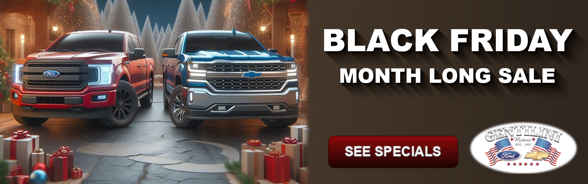 Black Friday Month Long Sale!