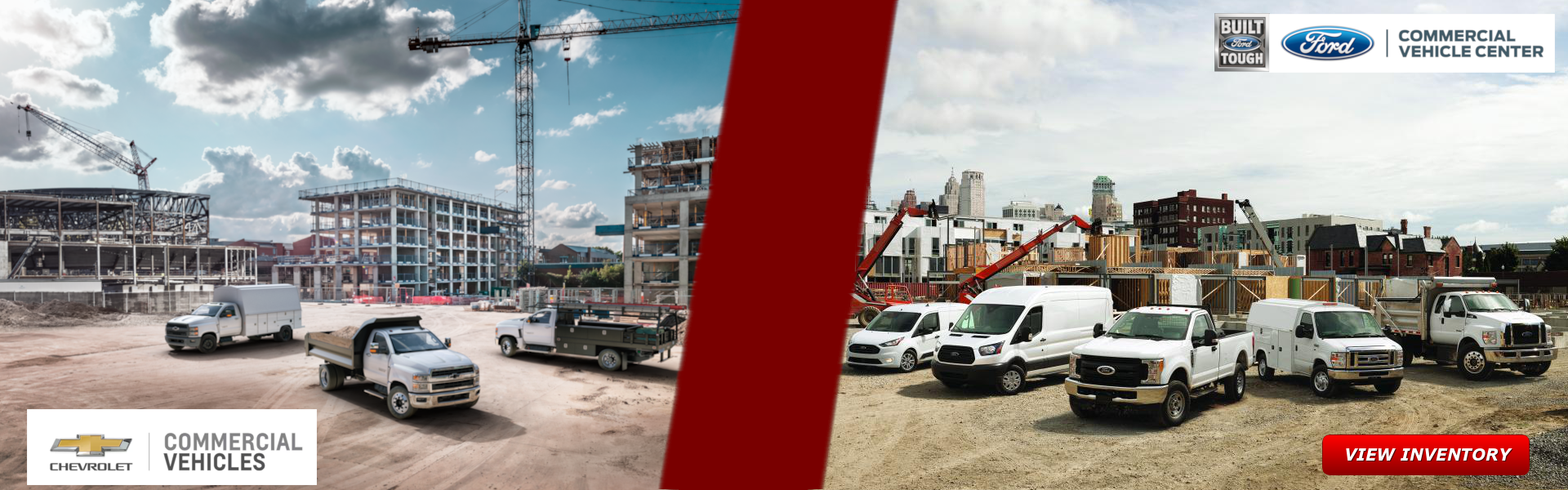 Ford & Chevy Commercial Work Truck Inventory