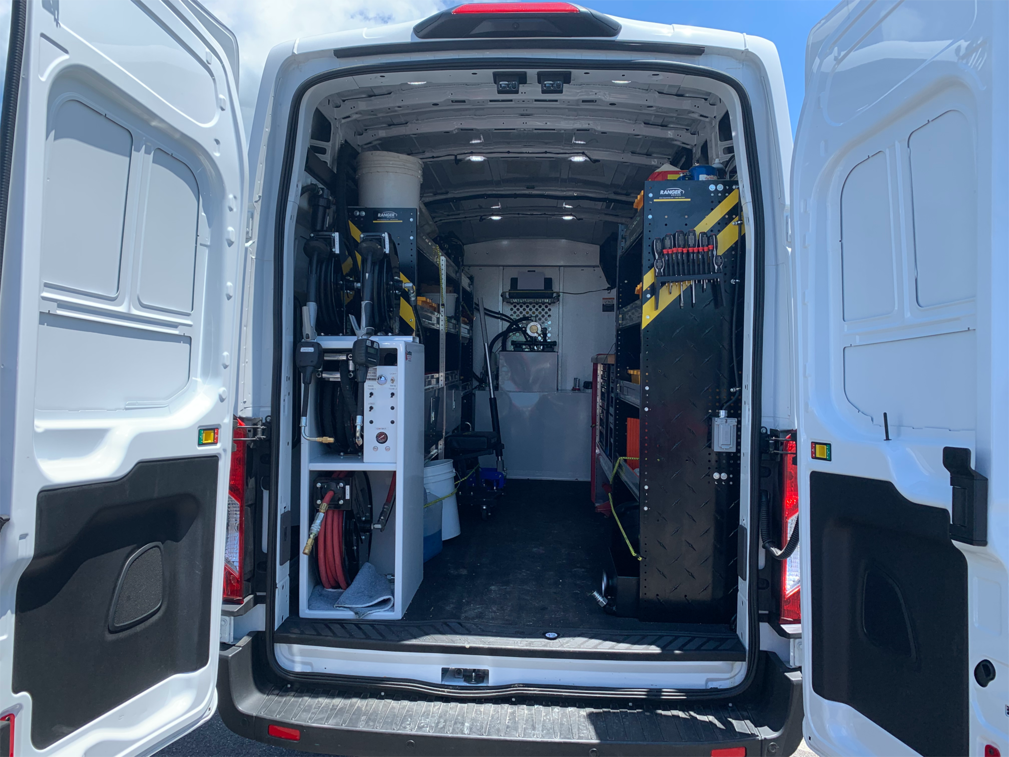 Mobile Service Unit Rear Entrance