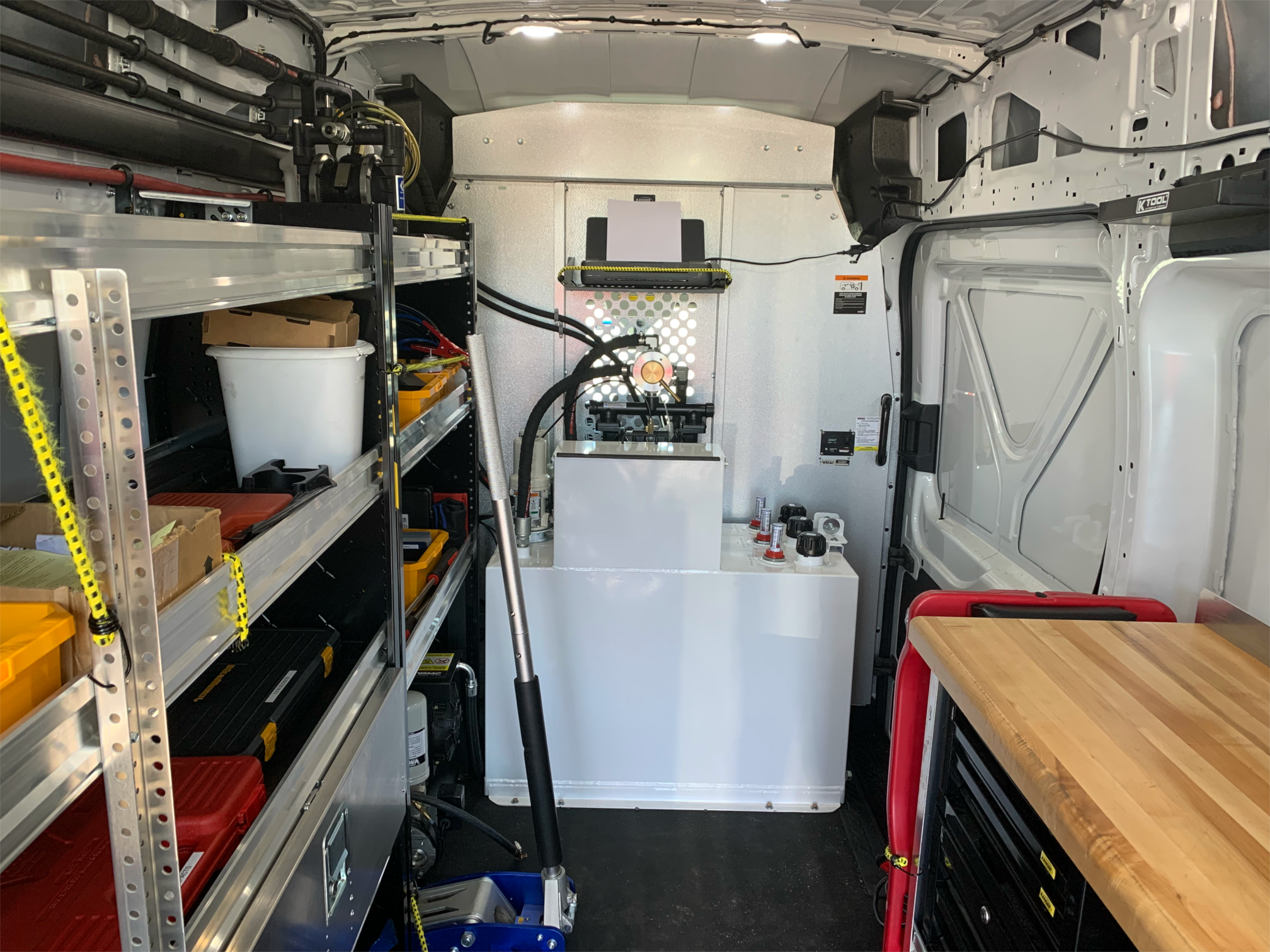 Mobile Unit Oil Chamber