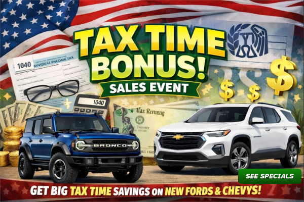 Gentilini Motors Tax Time Bonus Sales Event