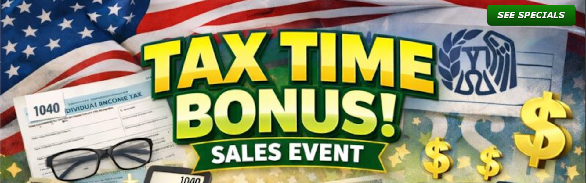Gentilini Motors Tax Time Bonus Sales Event